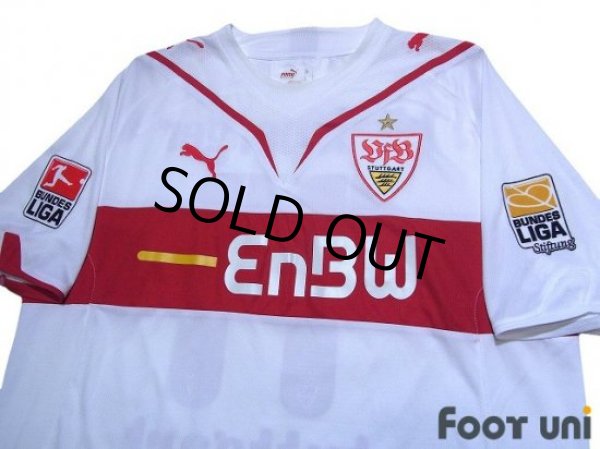 Photo3: VfB Stuttgart 2009-2010 Home Shirt #11 Hitzlsperger Bundesliga Patch/Badge (3)