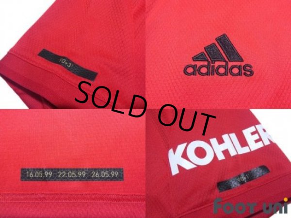 Photo6: Manchester United 2019-2020 Home Shirt Treble 20th Anniversary w/tags (6)