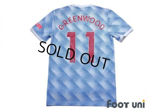 Photo2: Manchester United 2021-2022 Away Shirt #11 Greenwood w/tags (2)