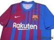 Photo3: FC Barcelona 2021-2022 Home Authentic Shirt and Shorts Set (3)