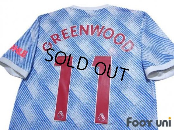 Photo4: Manchester United 2021-2022 Away Shirt #11 Greenwood w/tags (4)