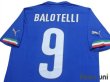 Photo4: Italy 2014 Home Shirt #9 Balotelli w/tags (4)