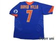 Photo2: Valencia 2005-2006 Away Shirt #7 David Villa With sleeve sponsor (2)