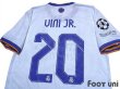 Photo4: Real Madrid 2021-2022 Home Authentic Shirt and Shorts Set #20 Vini Jr (4)