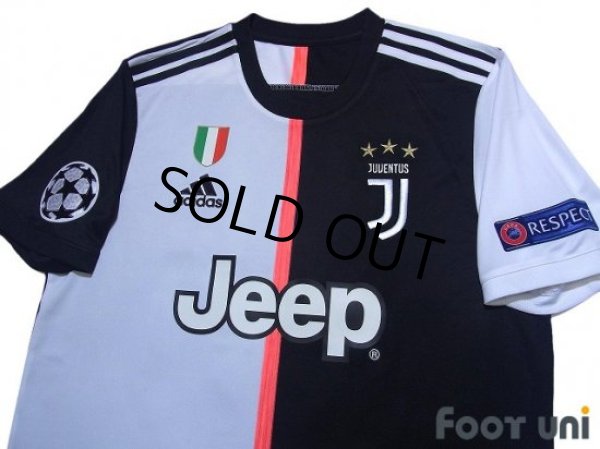 Photo3: Juventus 2019-2020 Home Shirt #33 Bernardeschi Champions League Patch/Badge w/tags (3)