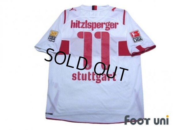 Photo2: VfB Stuttgart 2009-2010 Home Shirt #11 Hitzlsperger Bundesliga Patch/Badge (2)