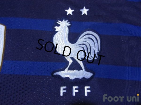 Photo6: France Euro 2020-2021 Home Authentic Shirt #7 Griezmann (6)