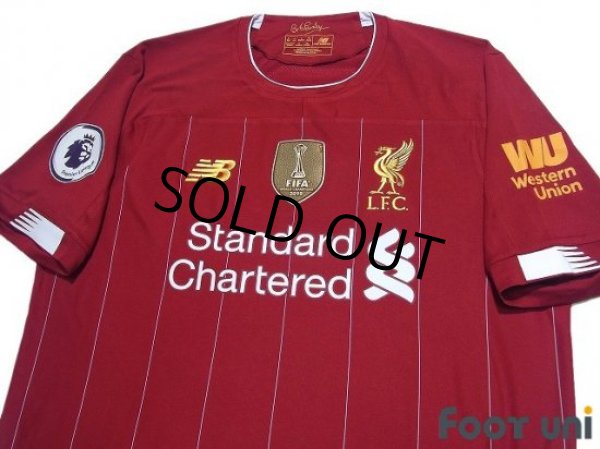Photo3: Liverpool 2019-2020 Home Shirt Premier League Patch/Badge FIFA World Champions 2019 Patch/Badge (3)