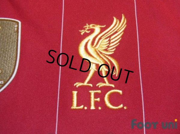 Photo5: Liverpool 2019-2020 Home Shirt Premier League Patch/Badge FIFA World Champions 2019 Patch/Badge (5)