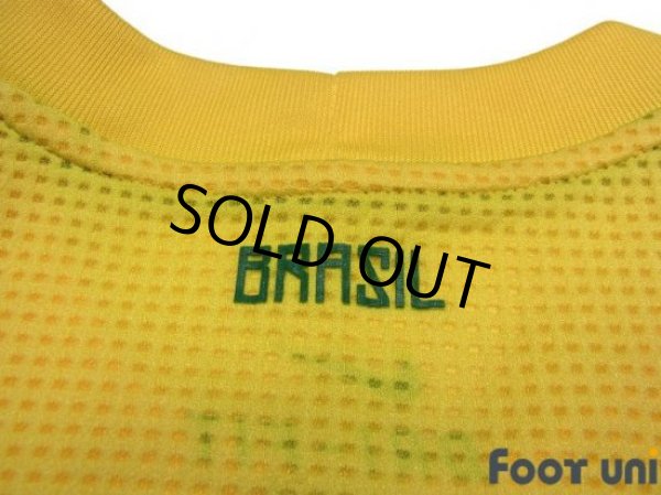 Photo6: Brazil 2011 Home Authentic Shirt (6)