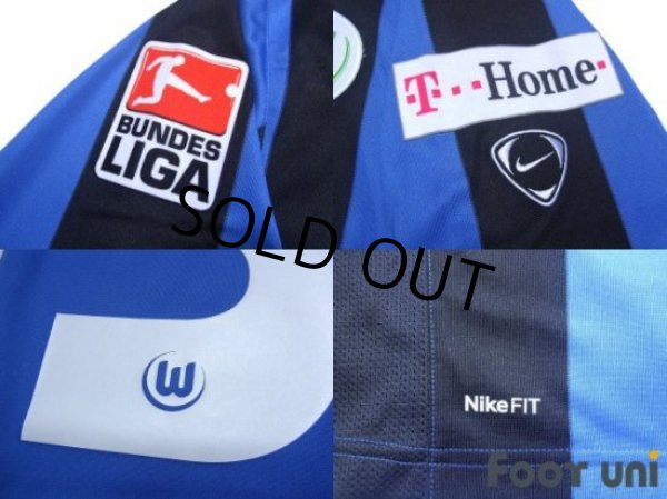 Photo7: VfL Wolfsburg 2008-2009 Away Long Sleeve Shirt #13 Makoto Hasebe w/tags (7)
