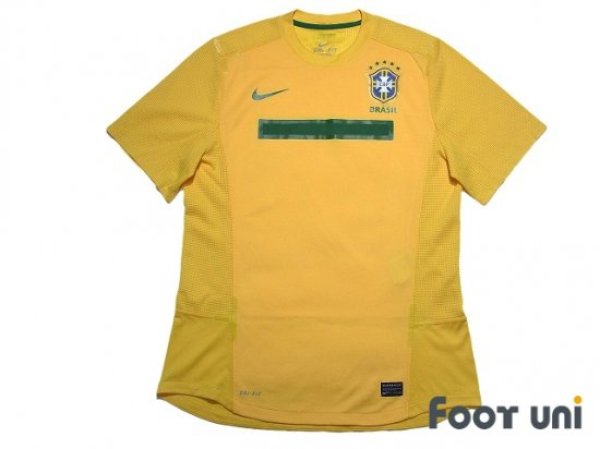 Photo1: Brazil 2011 Home Authentic Shirt (1)