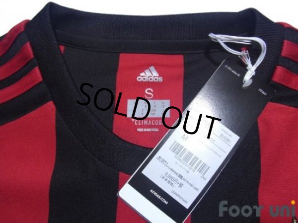 Photo5: AC Milan 2017-2018 Home Shirt #18 Montolivo Serie A Tim Patch/Badge w/tags (5)