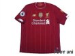Photo1: Liverpool 2019-2020 Home Shirt Premier League Patch/Badge FIFA World Champions 2019 Patch/Badge (1)
