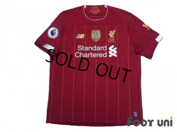 Photo1: Liverpool 2019-2020 Home Shirt Premier League Patch/Badge FIFA World Champions 2019 Patch/Badge (1)