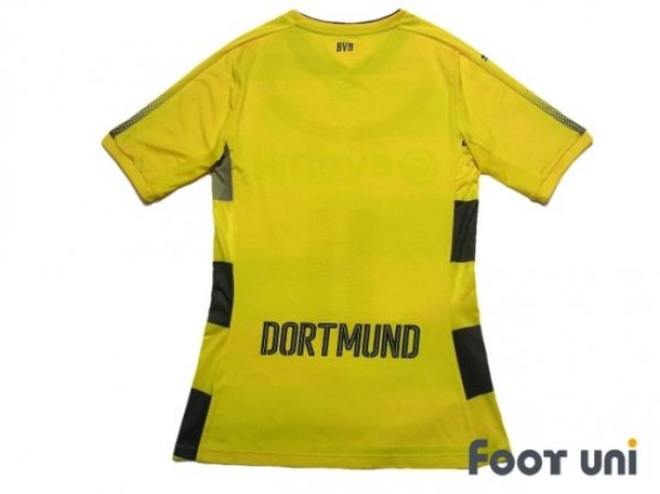 Photo2: Borussia Dortmund 2017-2018 Home Authentic Shirt (2)
