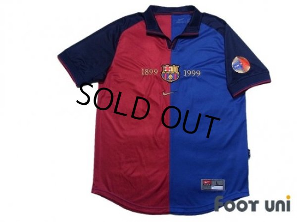 Photo1: FC Barcelona Centenario Reprints Shirt (1)