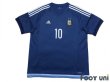 Photo1: Argentina 2015-2016 Away Shirt #10 Messi w/tags (1)