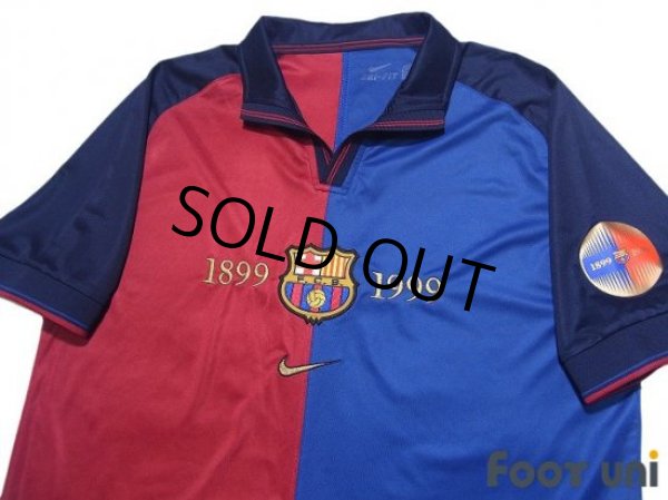 Photo3: FC Barcelona Centenario Reprints Shirt (3)