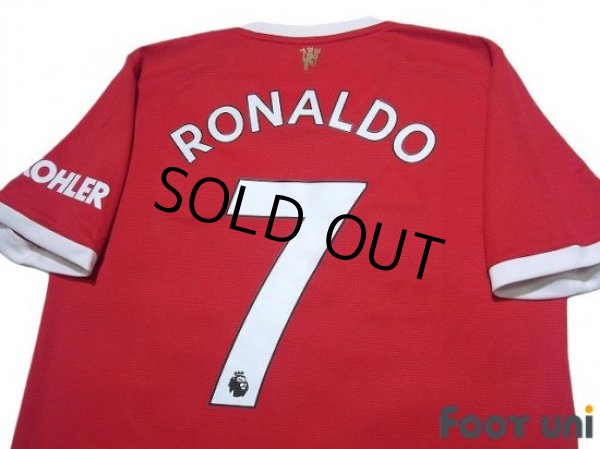 Photo4: Manchester United 2021-2022 Home Shirt #7 Cristiano Ronaldo (4)