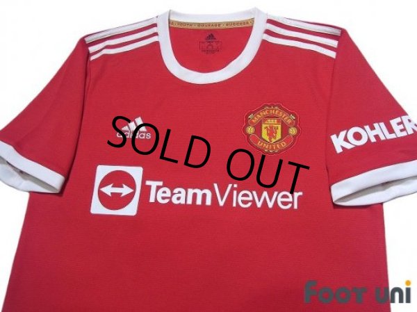 Photo3: Manchester United 2021-2022 Home Shirt #7 Cristiano Ronaldo (3)