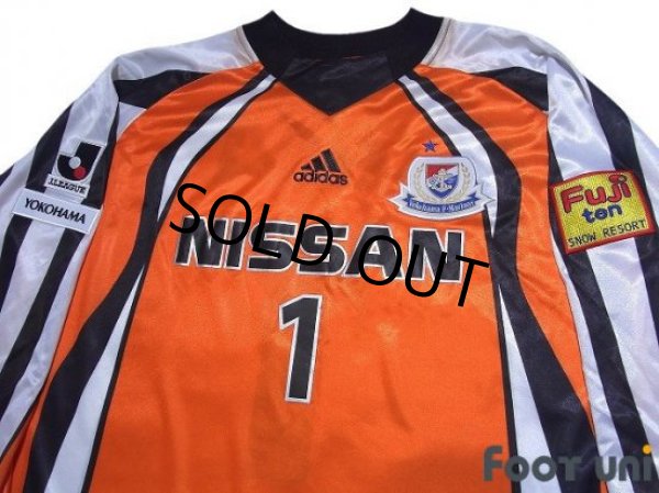 Photo3: Yokohama F・Marinos 2001 GK Shirt #1 Yoshikatsu Kawaguchi Model w/tags (3)