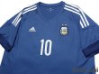 Photo3: Argentina 2015-2016 Away Shirt #10 Messi w/tags (3)