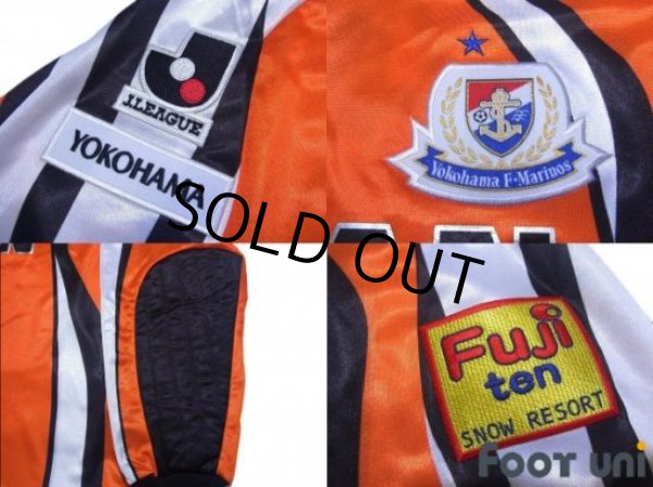 Photo6: Yokohama F・Marinos 2001 GK Shirt #1 Yoshikatsu Kawaguchi Model w/tags (6)