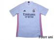 Photo1: Real Madrid 2020-2021 Home Shirt (1)