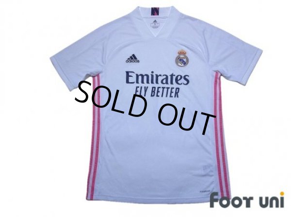 Photo1: Real Madrid 2020-2021 Home Shirt (1)