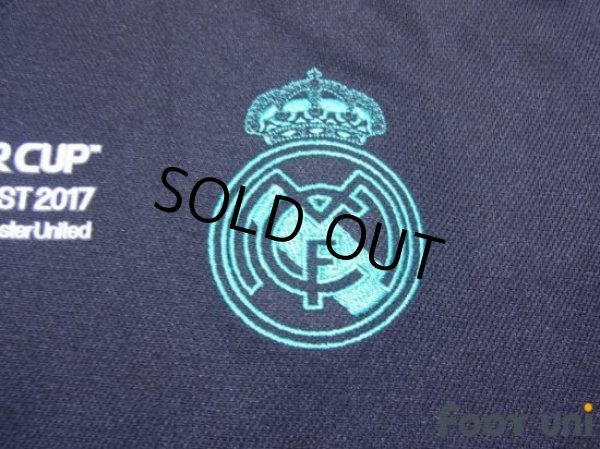 Photo6: Real Madrid 2017-2018 Away Long Sleeve Shirt #7 Cristiano Ronaldo (6)