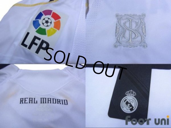 Photo7: Real Madrid 2009-2010 Home Shirt #4 Sergio Ramos LFP Patch/Badge w/tags (7)