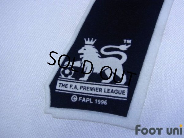 Photo8: Tottenham Hotspur 2001-2002 Home Long Sleeve Shirt #7 Anderton The F.A. Premier League Patch/Badge (8)