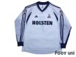 Photo1: Tottenham Hotspur 2001-2002 Home Long Sleeve Shirt #7 Anderton The F.A. Premier League Patch/Badge (1)