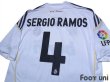 Photo4: Real Madrid 2009-2010 Home Shirt #4 Sergio Ramos LFP Patch/Badge w/tags (4)