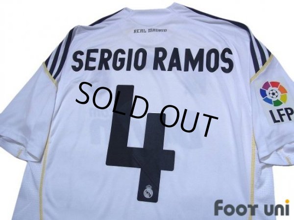 Photo4: Real Madrid 2009-2010 Home Shirt #4 Sergio Ramos LFP Patch/Badge w/tags (4)
