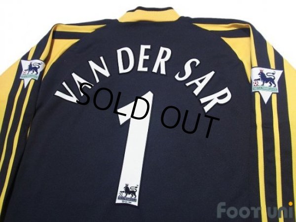 Photo4: Fulham 2001-2002 GK Long Sleeve Shirt #1 Van der Sar w/tags (4)