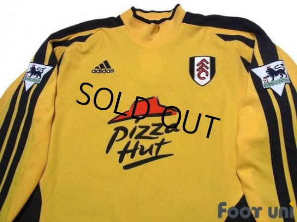 Photo3: Fulham 2001-2002 GK Long Sleeve Shirt #1 Van der Sar w/tags (3)