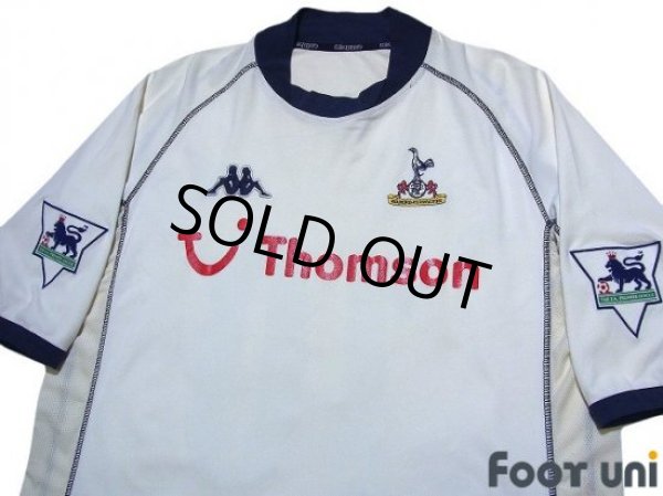 Photo3: Tottenham Hotspur 2002-2004 Home Shirt #10 Sheringham The F.A. Premier League Patch/Badge (3)