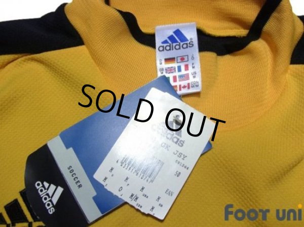 Photo5: Fulham 2001-2002 GK Long Sleeve Shirt #1 Van der Sar w/tags (5)