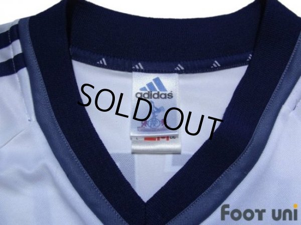 Photo5: Tottenham Hotspur 2001-2002 Home Long Sleeve Shirt #7 Anderton The F.A. Premier League Patch/Badge (5)