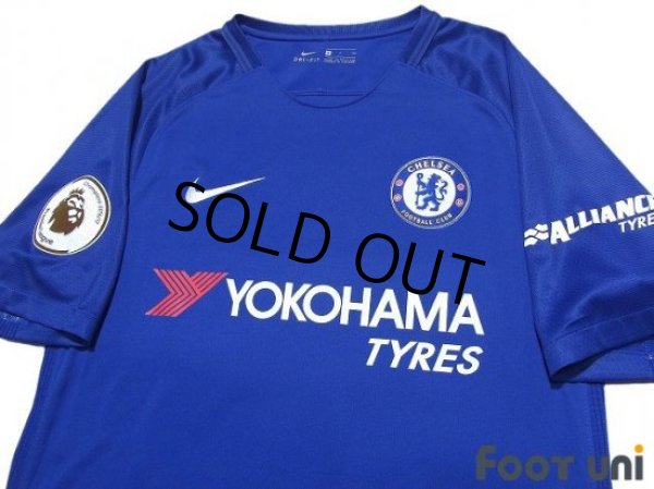 Photo3: Chelsea 2017-2018 Home Shirt #18 Giroud Premier League Patch/Badge (3)