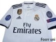 Photo3: Real Madrid 2018-2019 Home Authentic Shirt #9 Benzema w/tags (3)