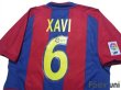 Photo4: FC Barcelona 2002-2003 Home Shirt #6 Xavi Hernandez LFP Patch/Badge (4)