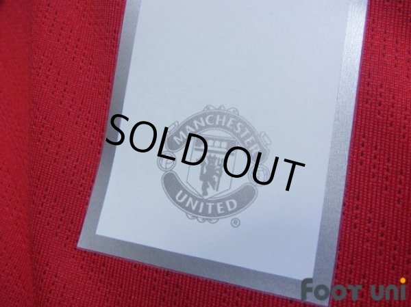 Photo7: Manchester United 2009-2010 Home Shirt #13 J.S. Park (7)