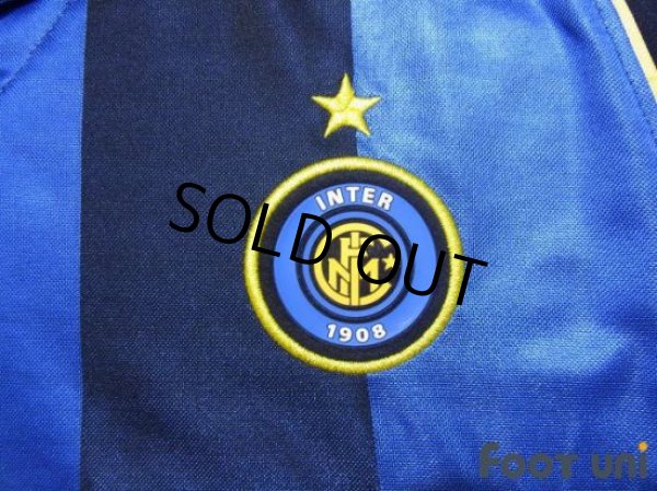 Photo6: Inter Milan 2001-2002 Home Shirt #9 Ronaldo Lega Calcio Patch/Badge (6)