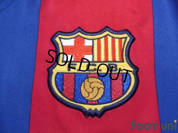 Photo6: FC Barcelona 2002-2003 Home Shirt #6 Xavi Hernandez LFP Patch/Badge (6)