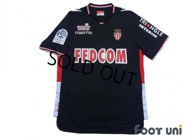 Photo1: AS Monaco 2013-2014 Away Shirt #9 Falcao Ligue 1 Patch/Badge w/tags (1)