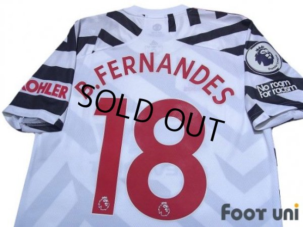 Photo4: Manchester United 2020-2021 Third Shirt #18 Bruno Fernandes w/tags (4)