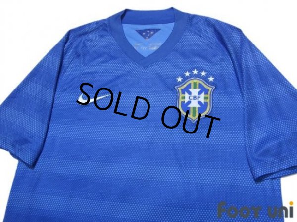 Photo3: Brazil 2014 Away Shirt (3)